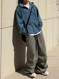 Stone Hood Denim Shirt