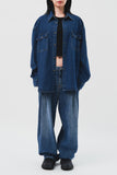 Cole Side Tuck Wide Denim