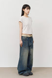 (W) Milk Basic Top