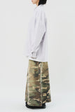 (W) Military Long Skirt