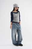 Tulip wide neck long sleeve