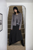 ST Unbalanced Geek Chic Long Skirt