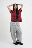 Semi-cropped daily t-shirt