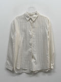 Bron Stripe Linen Loose Fit Shirt