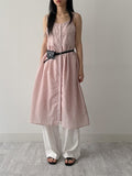 Melon lace bustier one-piece