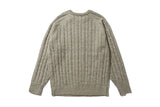 Royal Cable Button Knit
