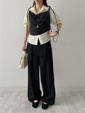 Draw Strap Nylon Bustier