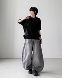 Cobble Washing Balloon Denim
