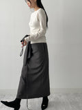 Jelly Boat Neck Long Sleeve T-Shirt