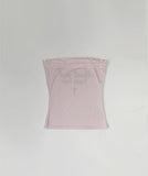 Thankstoo Lace Tube Top