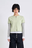 Melo soft short sleeve cardigan