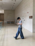 Ness Washed Flare Denim Pants
