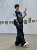 Plan) Love Printing Cotton Vest