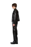LEATHER BIKER JACKET