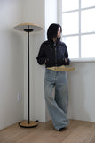 Biker blouson crop jacket