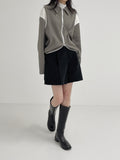 Varsity Two-Way String Cardigan