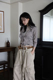 Camel Suede Pocket Belt