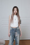 uni straight washing jeans