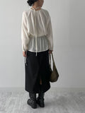 Fuse String Loose Fit Blouse