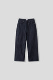 Cinch-back Wide Denim