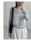 Organza Popo Layered Bustier