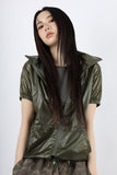Rain Glossy Zip-Up