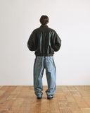 [AG] Cow Hide Distressed Jacket