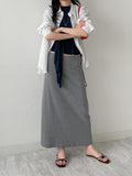 Coz Strap Long Skirt