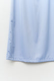 (W) Oslo Silk Long Skirt