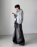 Two Kids Sagging Balloon Denim