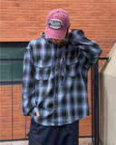 Detention Check Hooded Shirt