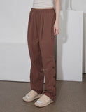 buttons split pants