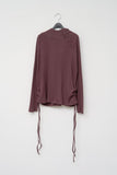 (W) Social Knitted Hoodie