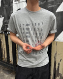 Time crop short-sleeve t-shirt