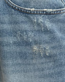 Dirty Wide Denim Pants