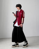 House Track Knit Zip-up