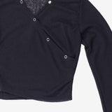 Majeur Wrap Hood T-Shirt