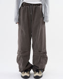 Ash pigment vintage cargo pants