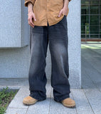 fouard wide denim pants