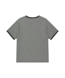 BASIC LOGO STRIPE RINGER TEE