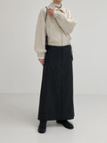 Leather Pleats Shoulder Bucket Bag