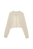 PRTN) Destroyed Bolero Cardigan
