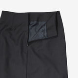 Shita shirring long skirt