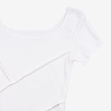 Sua Line Ribbed Short Sleeve T-shirt