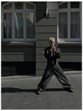 Solar Double Belt Denim Pants