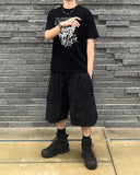 Utility Belted Bermuda Pants