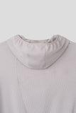 Light Curved Hooded Jacket