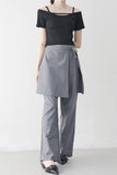 Flu Layered Wrap Slacks