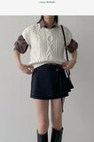 Bread Cable Half Knit