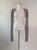 Schlie Flower Lace Bolero Cardigan